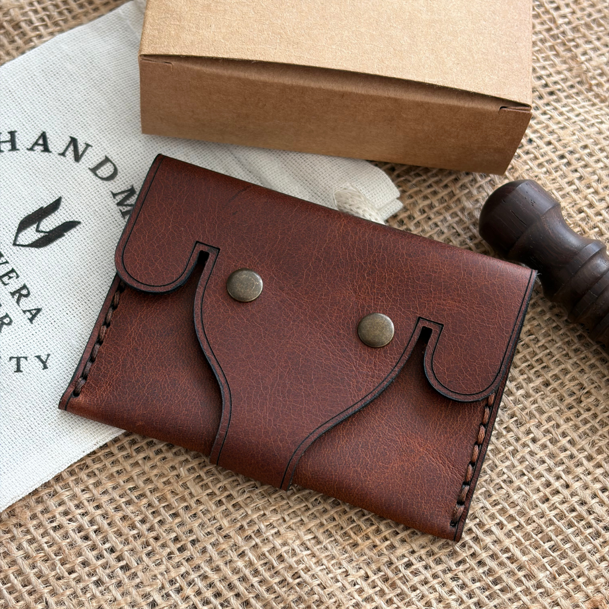 Fil Model Çocuk Deri Cüzdan.