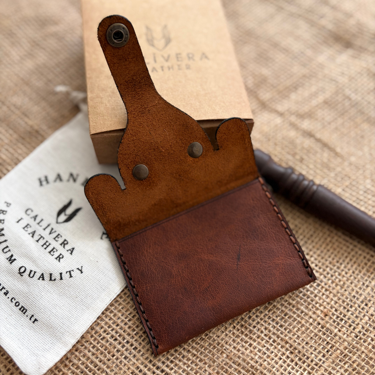 Fil Model Çocuk Deri Cüzdan.