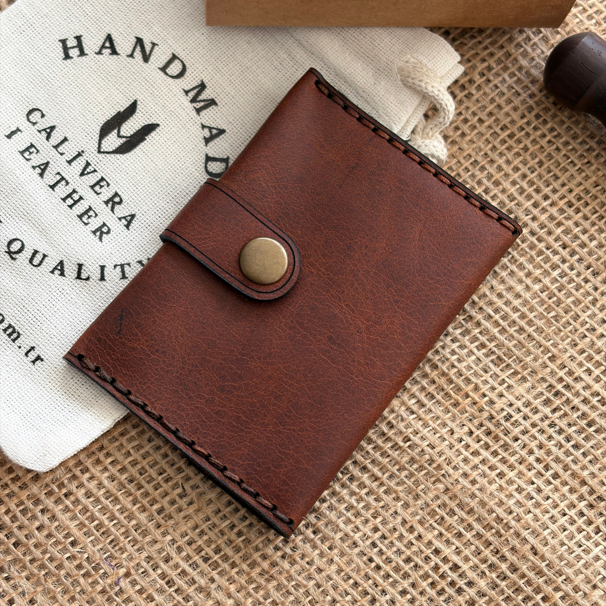 Fil Model Çocuk Deri Cüzdan.