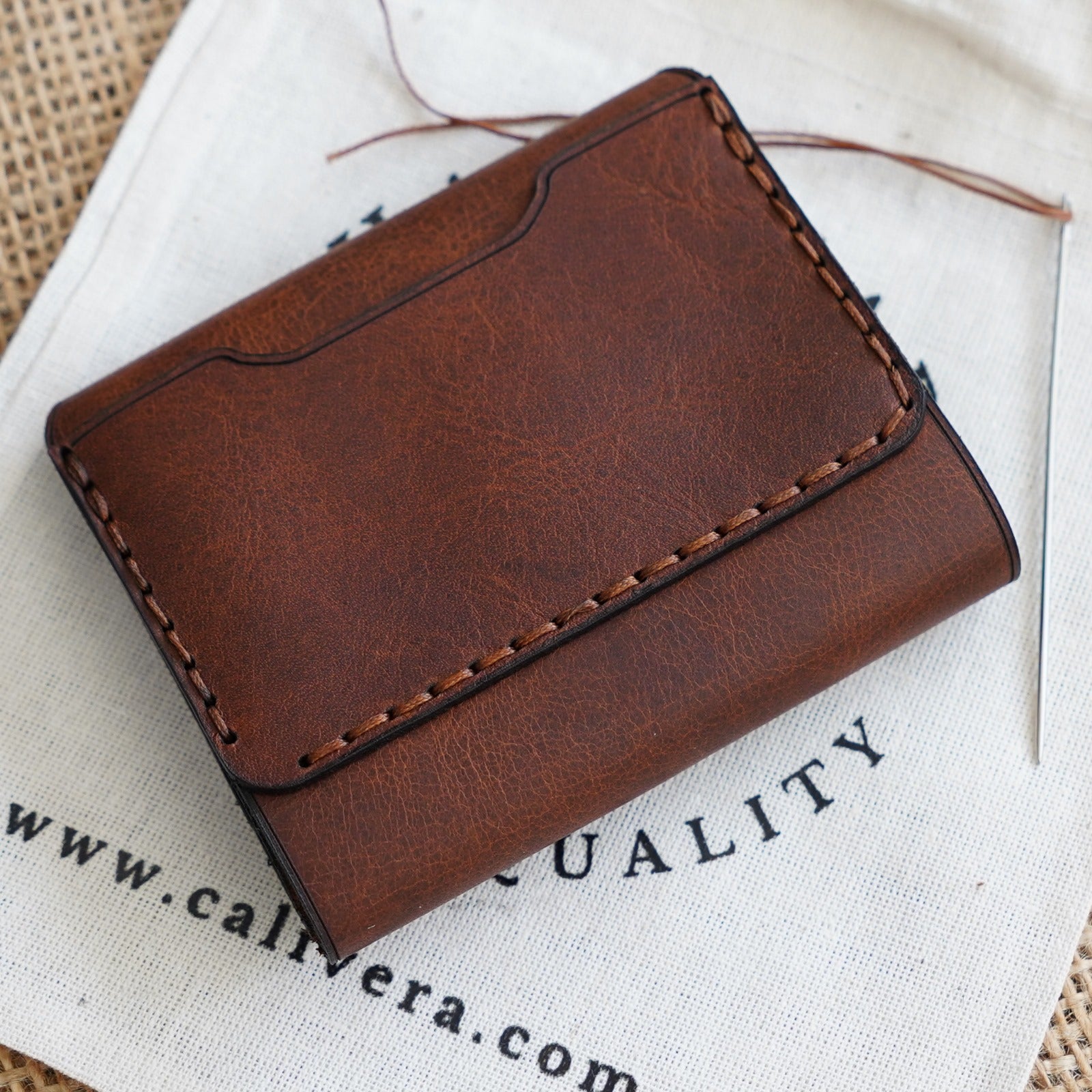 Herigate Deri El Yapımı Cüzdan