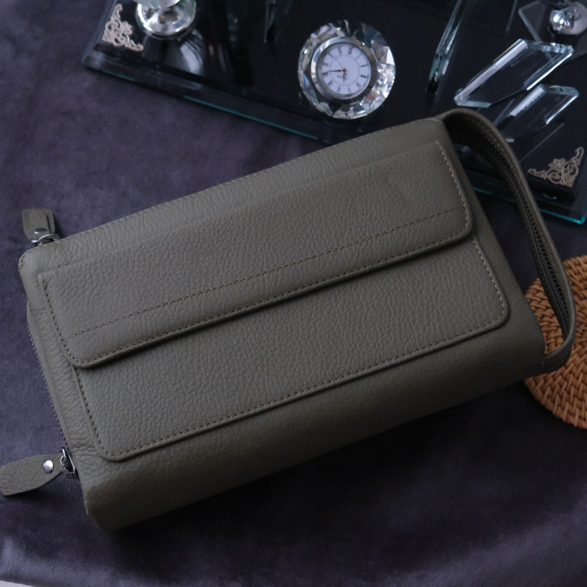 Hakiki Deri Haki El Çantası