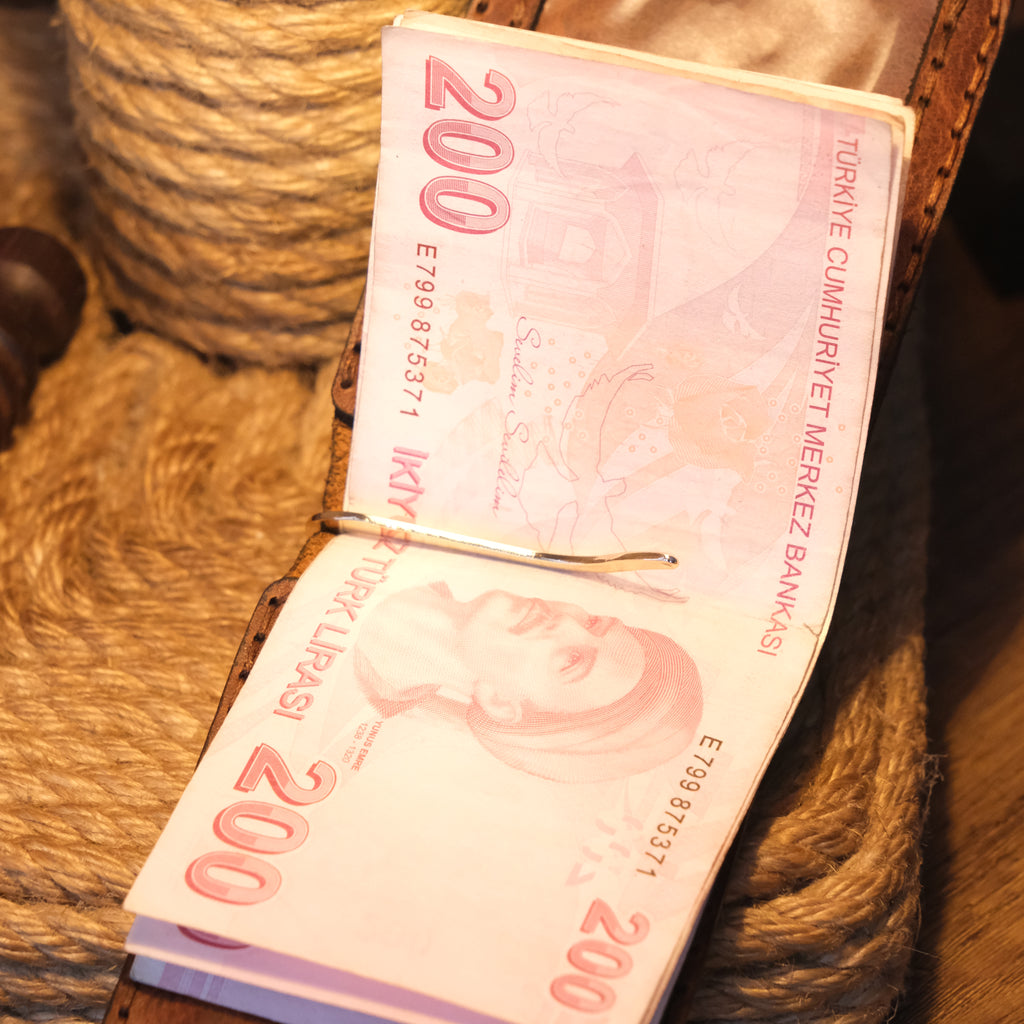 Heritage  Klipsli Deri Cüzdan