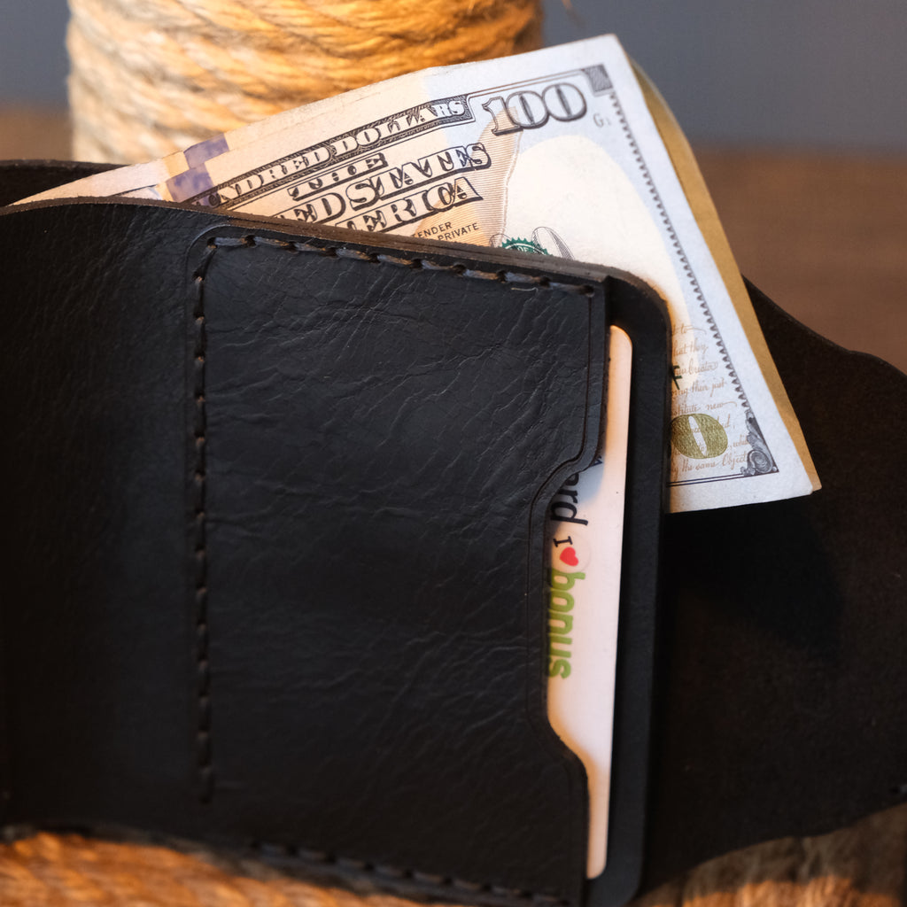 Herigate Tora Deri Cüzdan Black