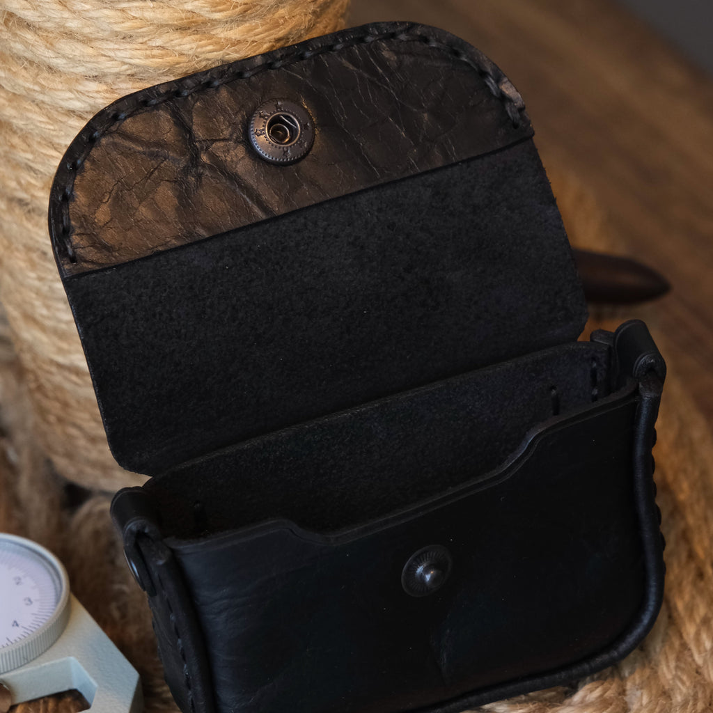 Heritage Tiny Deri Kartlık Black