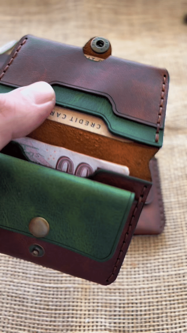 Herigate Özel Kalıp Deri Kartlık