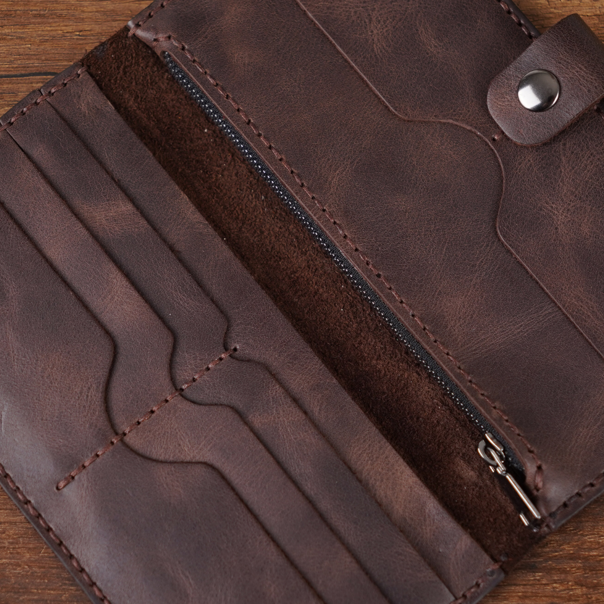 El Yapımı Deri Cüzdan & Portföy