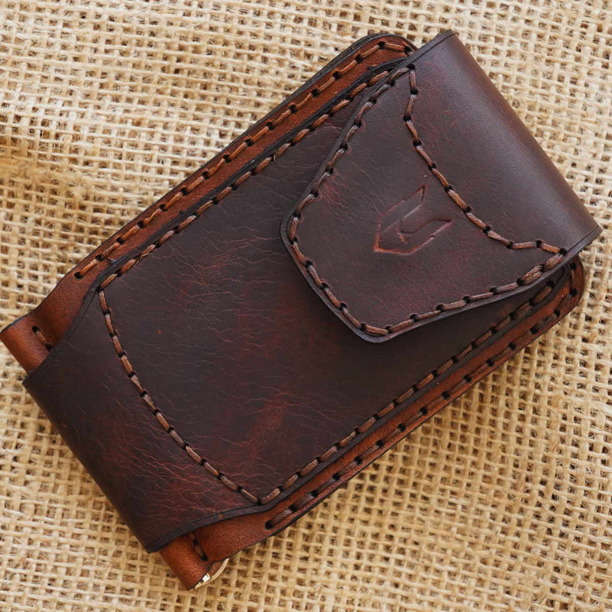 Herigate Klipsli Özel Kalıp Deri Kartlık