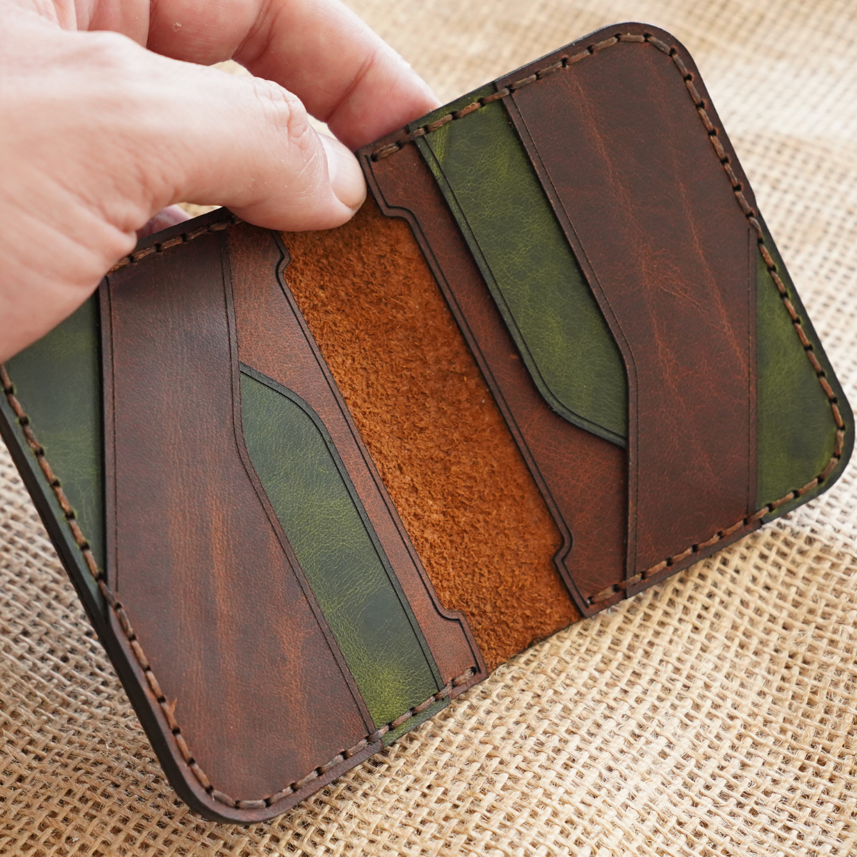 Herigate Özel Kalıp Deri Kartlık