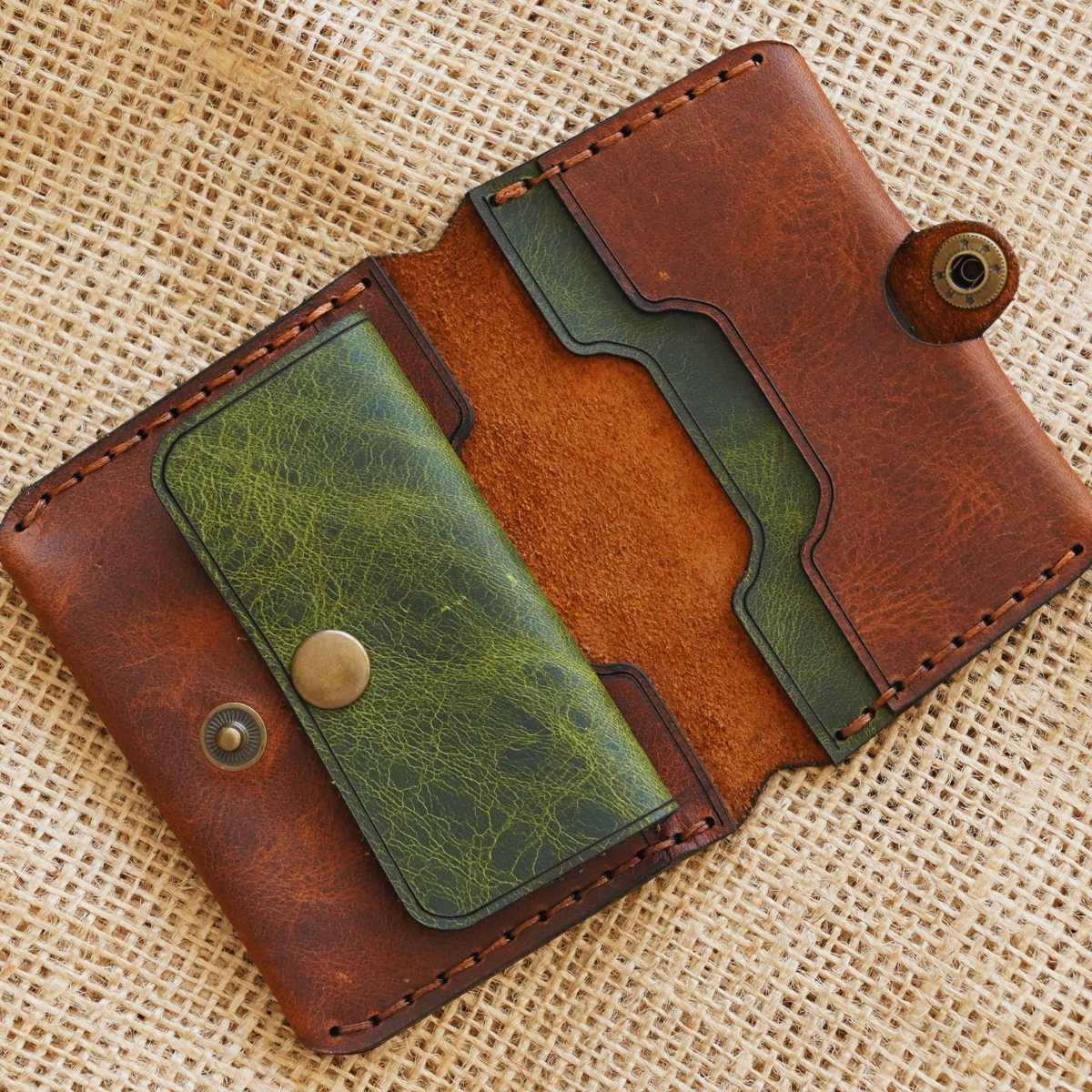 Herigate Özel Kalıp Deri Kartlık