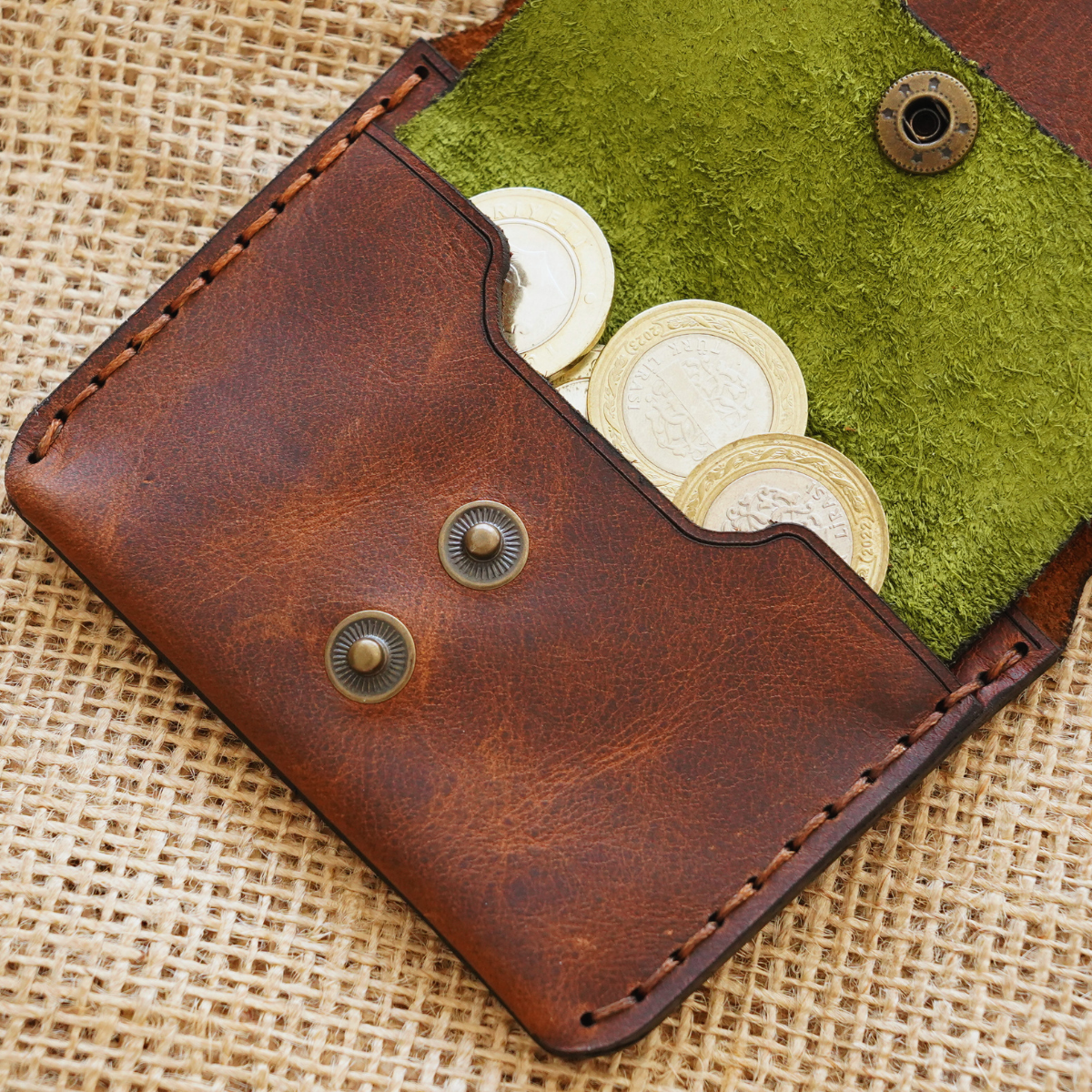 Herigate Favil Özel Kalıp Deri Kartlık