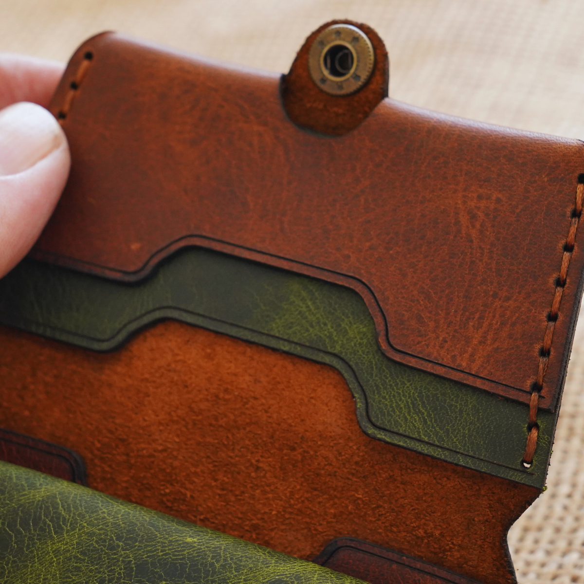 Herigate Favil Özel Kalıp Deri Kartlık