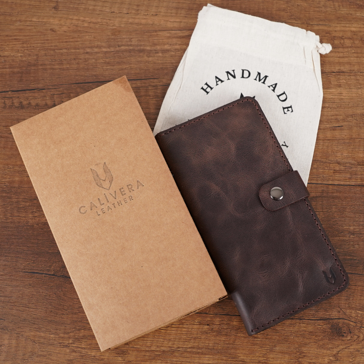 El Yapımı Deri Cüzdan & Portföy