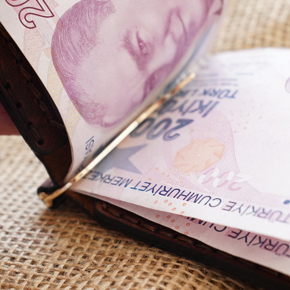 Herigate Klipsli Özel Kalıp Deri Kartlık