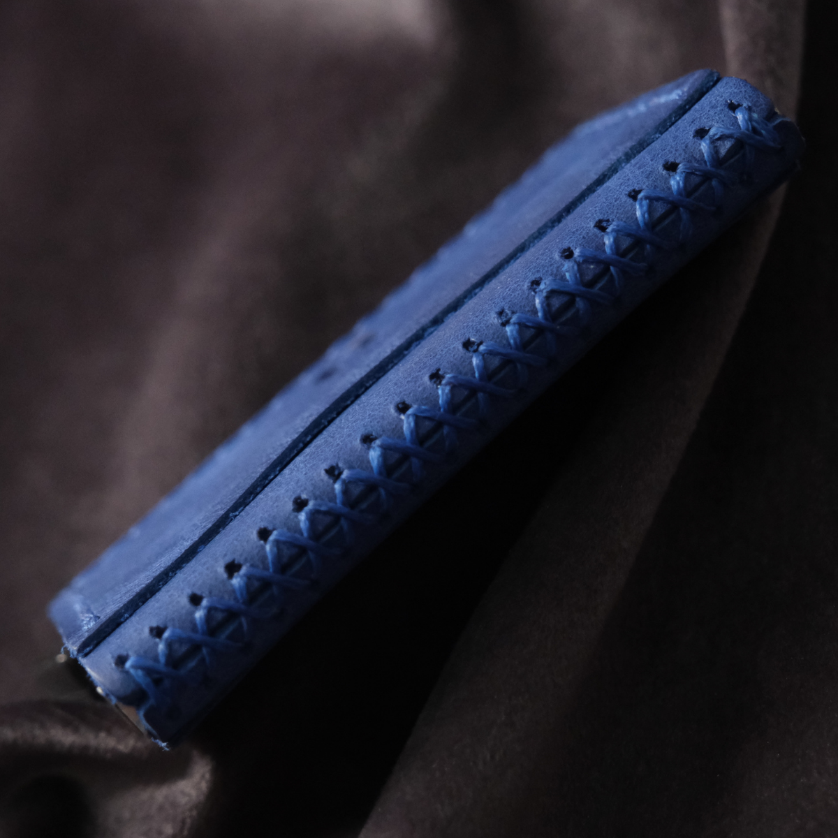 Hakiki Deri El Yapımı Mekanizmalı Kartlık