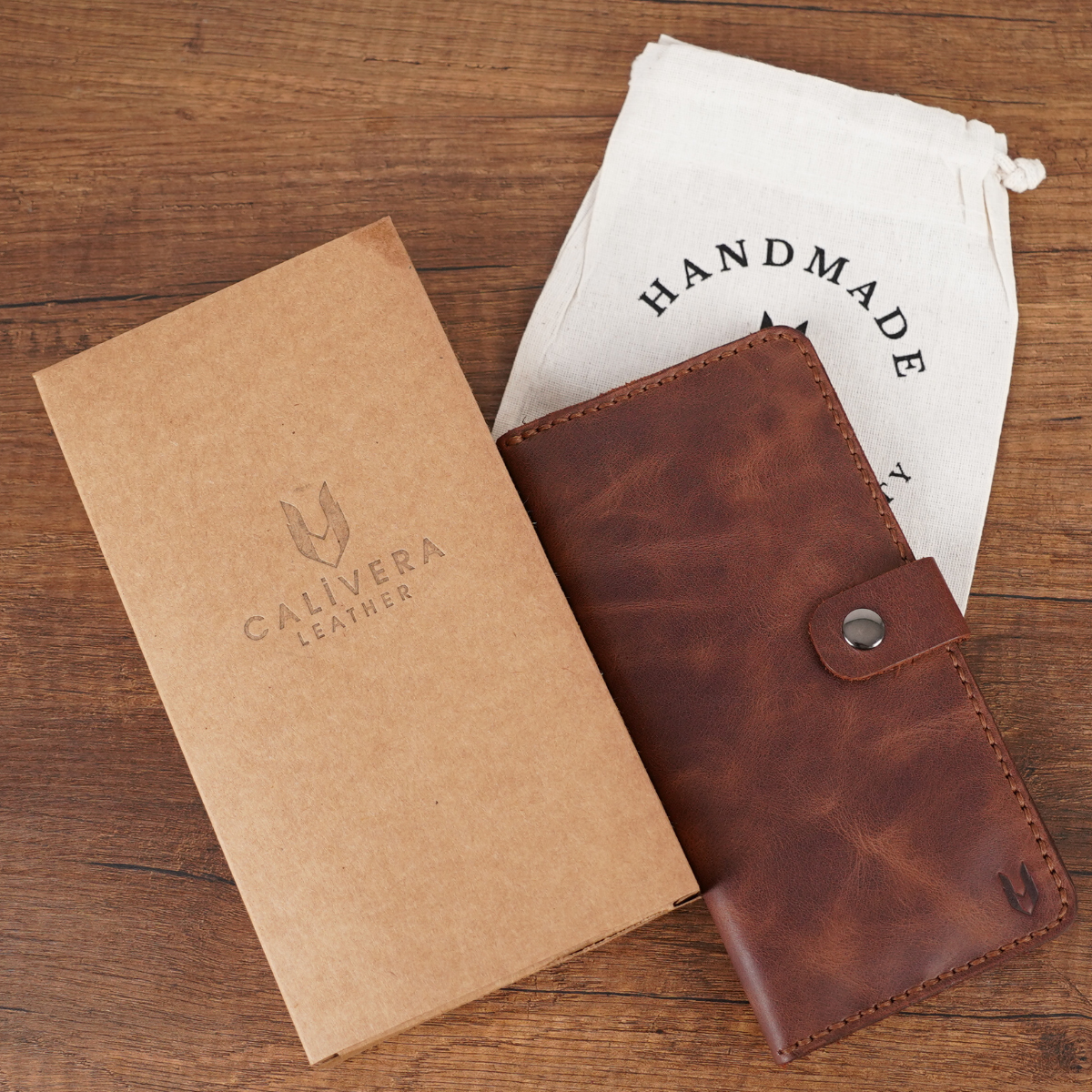 El Yapımı Deri Cüzdan & Portföy