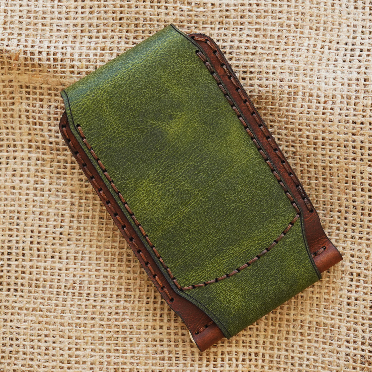 Herigate Klipsli Özel Kalıp Deri Kartlık