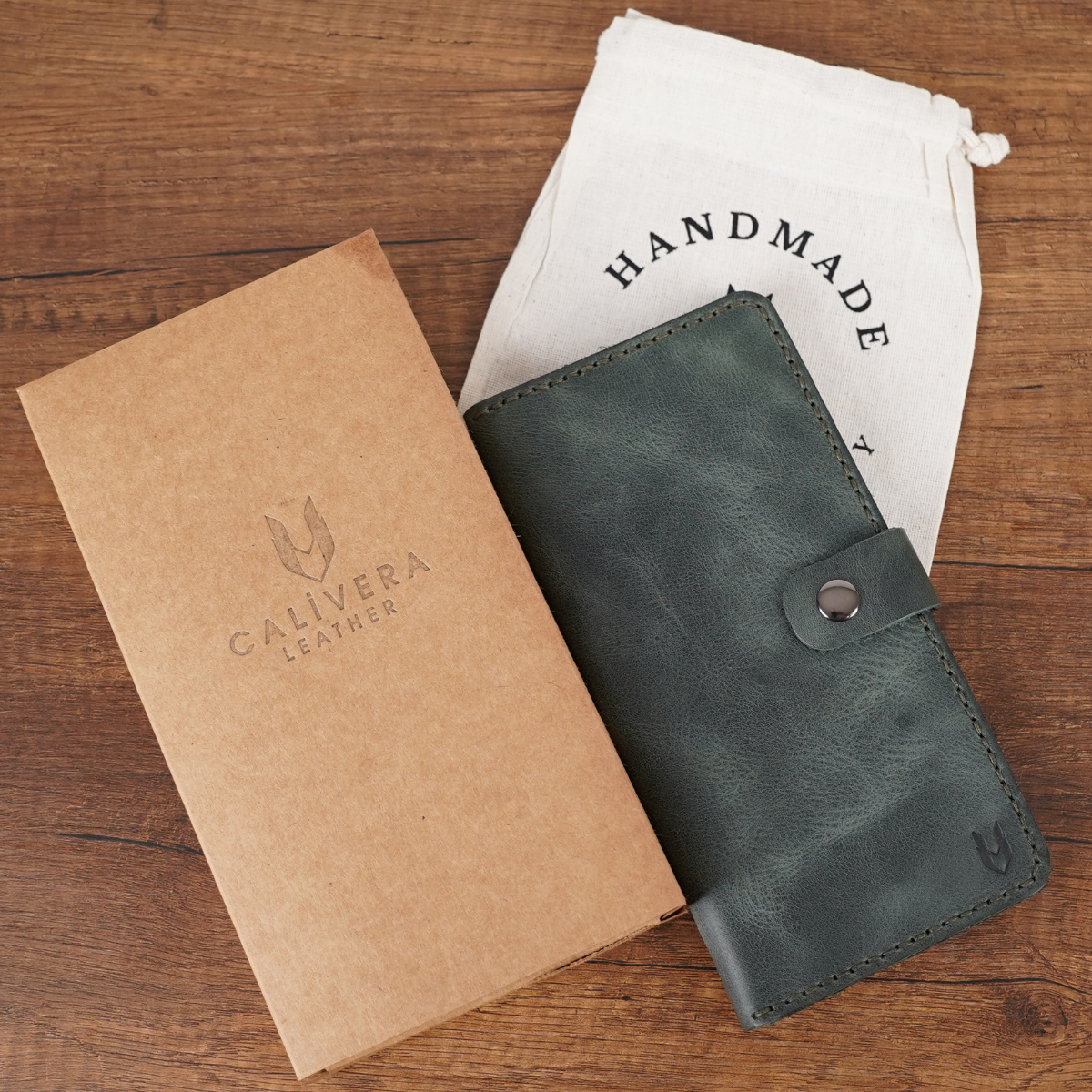 El Yapımı Deri Cüzdan & Portföy