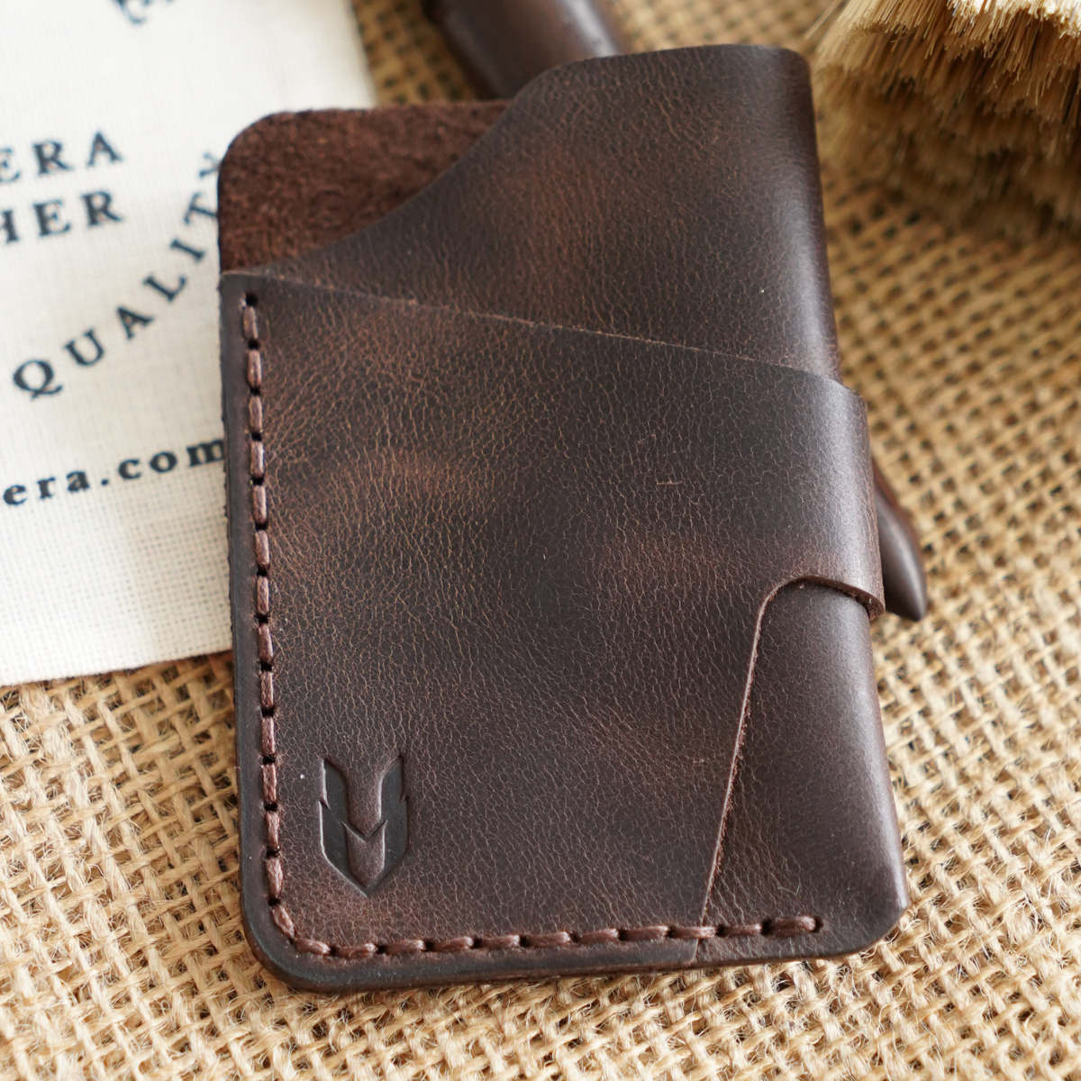 CAPSA Tiana Deri El Yapımı  Kartlık