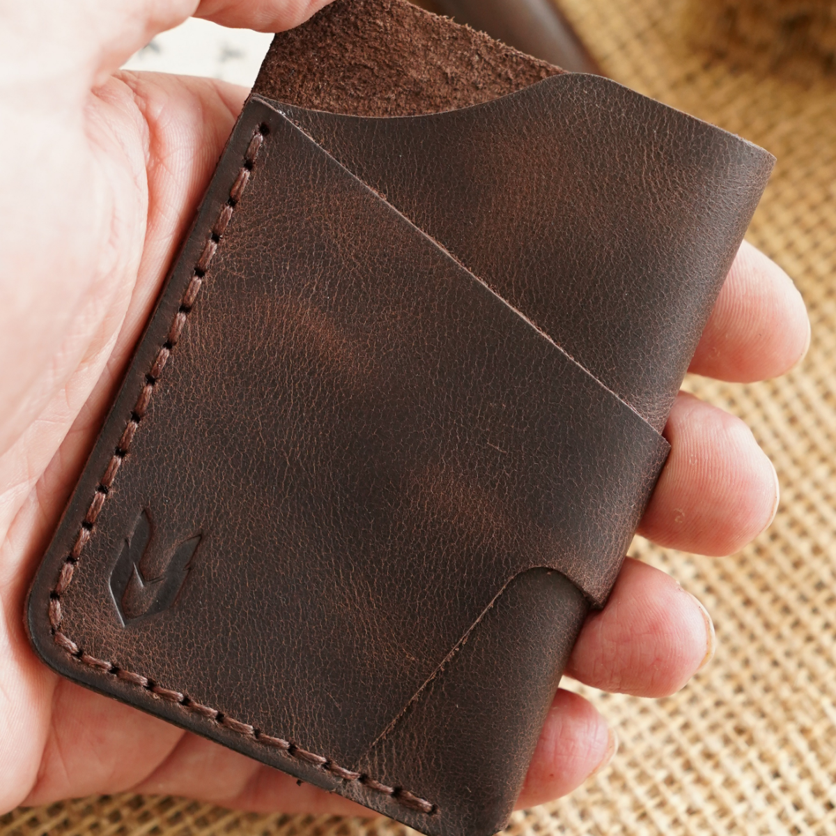 CAPSA Tiana Deri El Yapımı  Kartlık