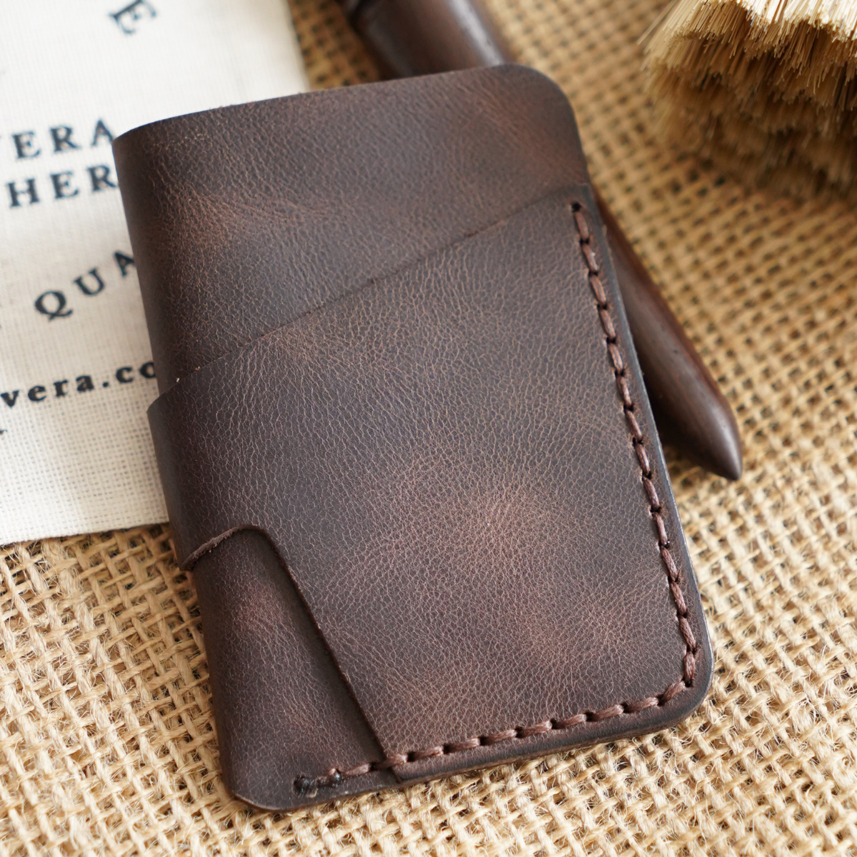 CAPSA Tiana Deri El Yapımı  Kartlık