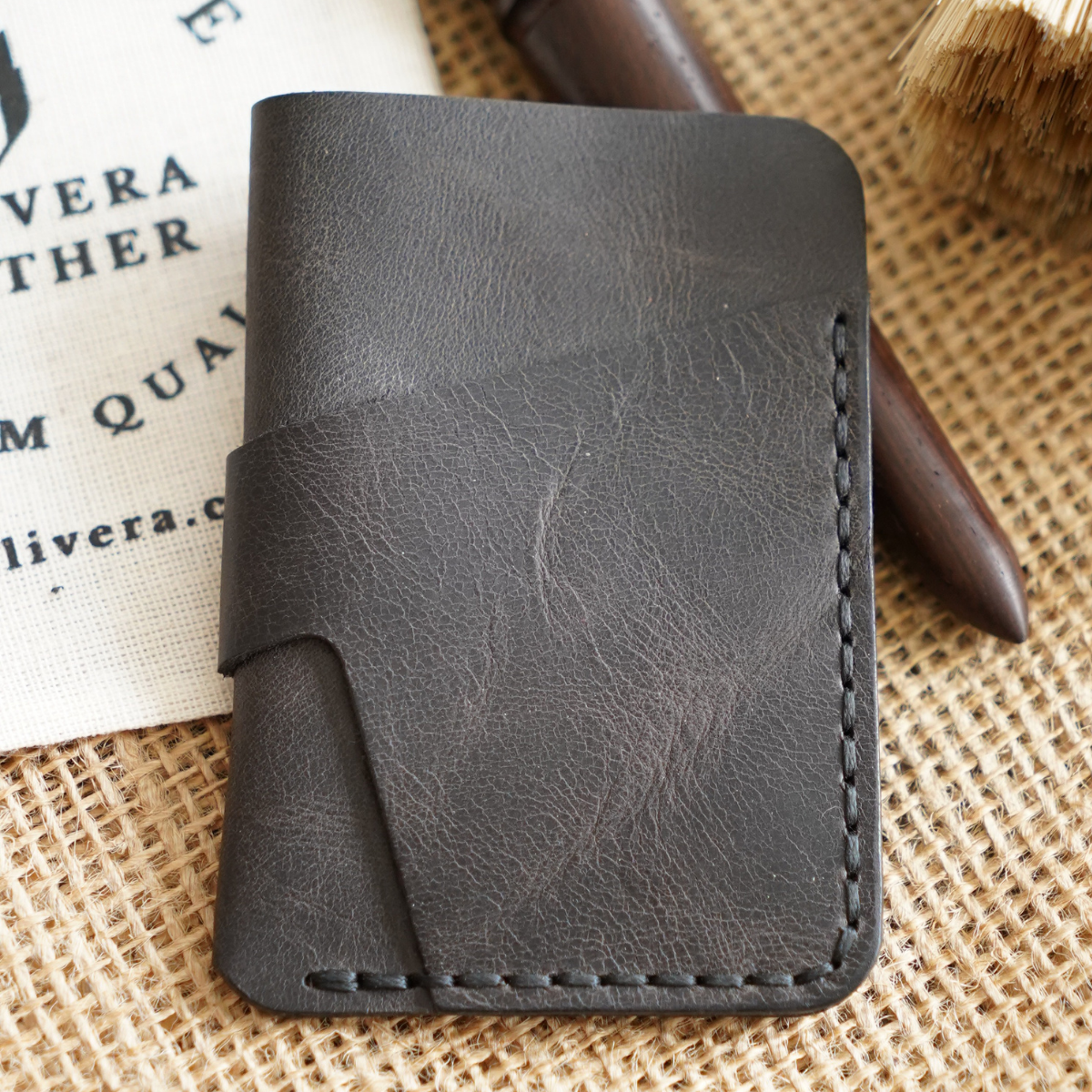 CAPSA Tiana Deri El Yapımı  Kartlık