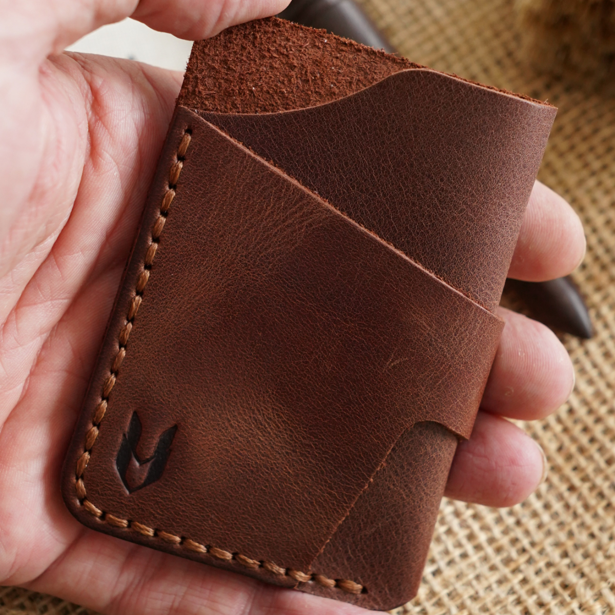 CAPSA Tiana Deri El Yapımı  Kartlık