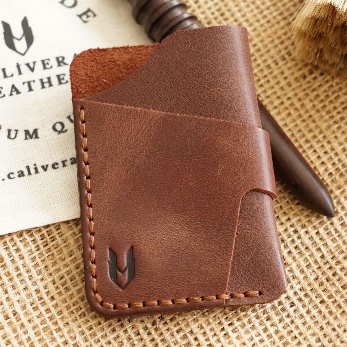 CAPSA Tiana Deri El Yapımı  Kartlık