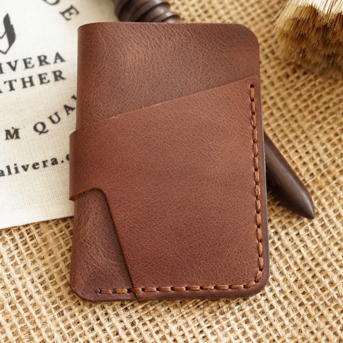 CAPSA Tiana Deri El Yapımı  Kartlık