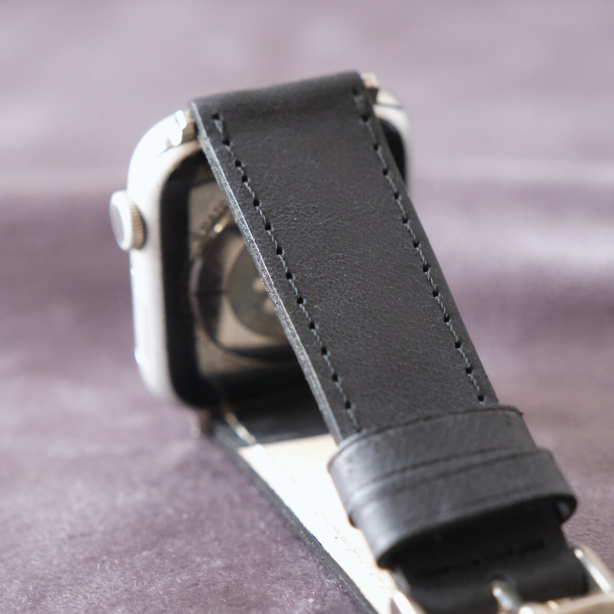 Klasik Apple Watch Deri Kordon - Siyah