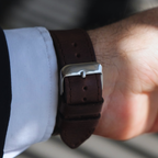 Klasik Apple Watch Deri Kordon - Kahve